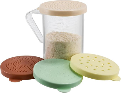 WINCO Dredge with snap on Lids, Clear