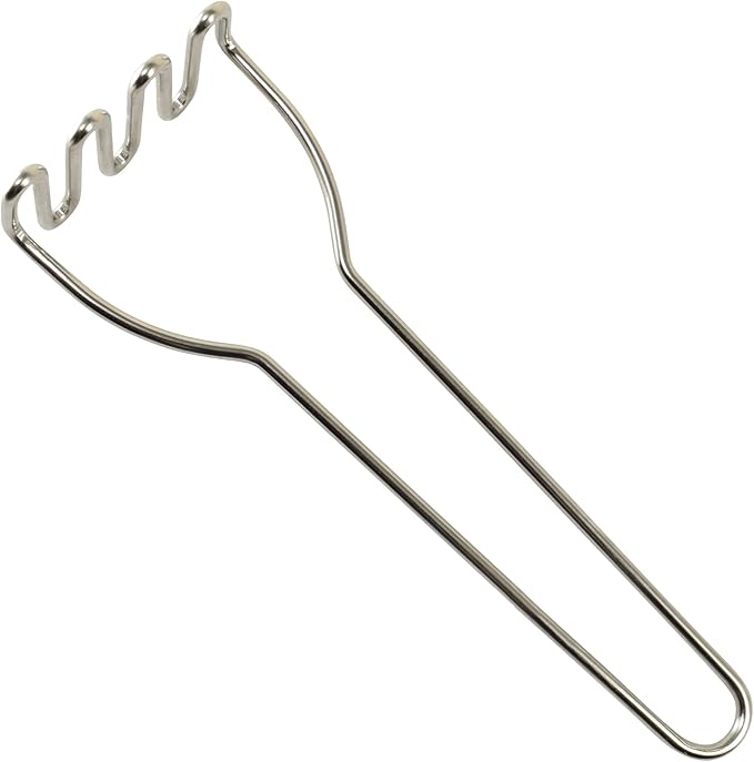 R&M Mini Potato Masher, Mini Egg Masher, Avocado Masher, Stainless Steel, 6 Inches