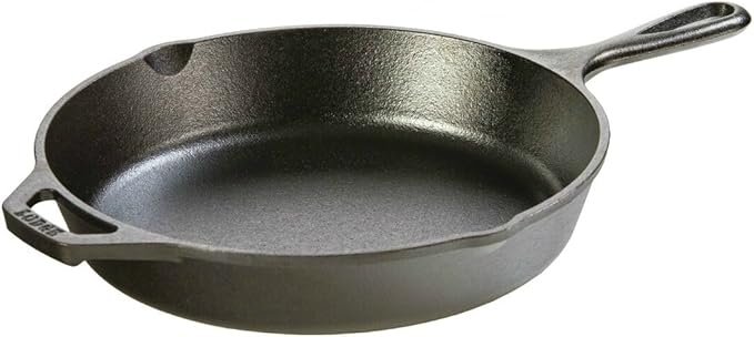 Lodge Cast Iron Set - 5-Piece Set - Pre-Seasoned Kitchen Set - Skillets, Griddle & Dutch Oven Included - PFAS-Free Non-Toxic Cookware