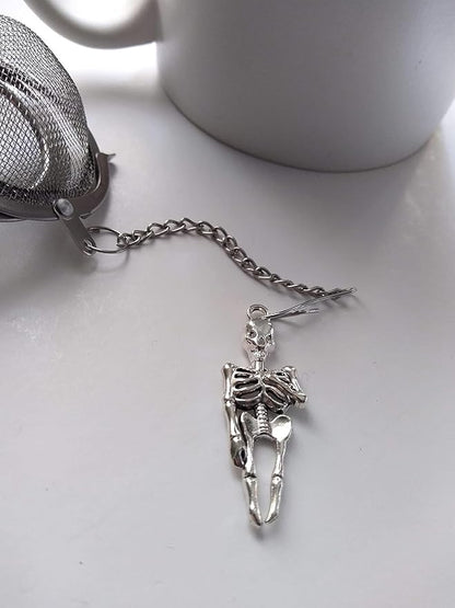 Skeleton Teaball Infuser Strainer for Dried Leaves Tea Brewing