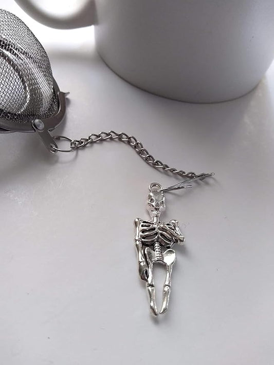 Skeleton Teaball Infuser Strainer for Dried Leaves Tea Brewing