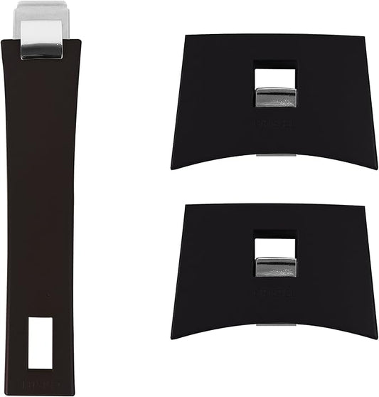 Cristel Mutine Spplman Set of Handles, Black