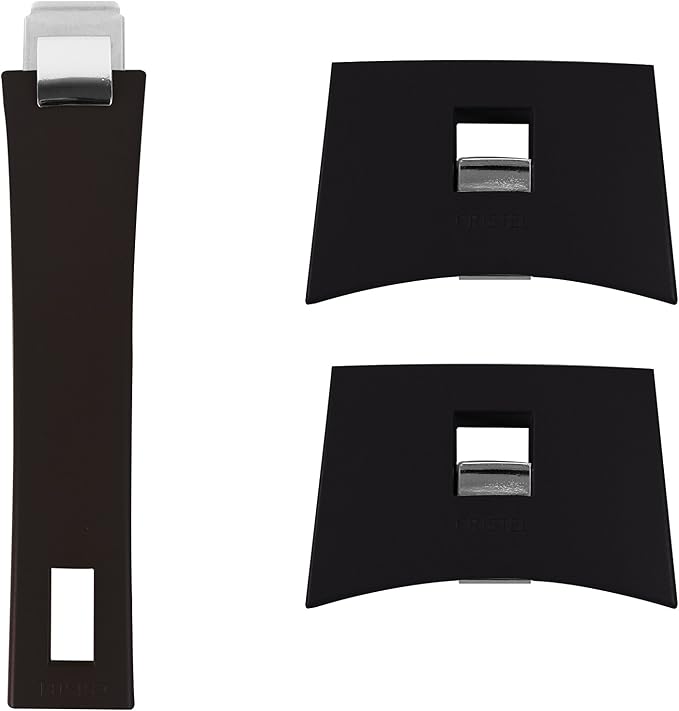 Cristel Mutine Plman Side Handle, 1", Black
