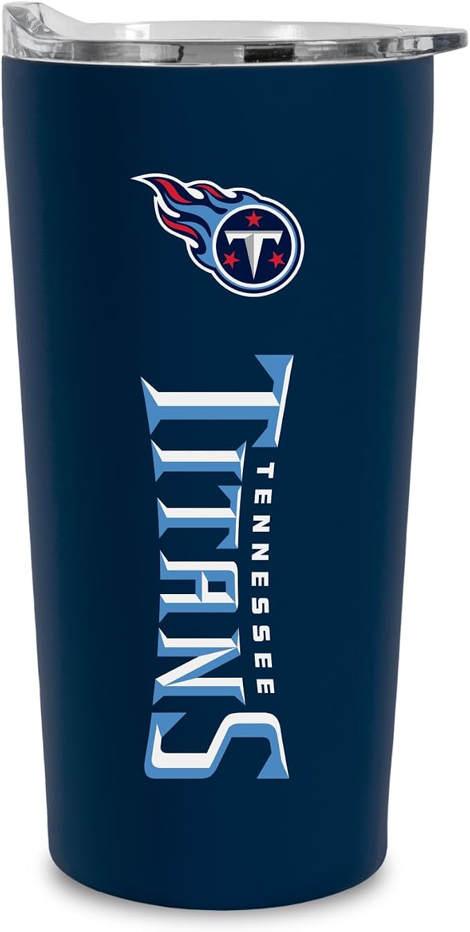 Rico Industries NFL Football Soft Touch, Easy Grip Tumbler