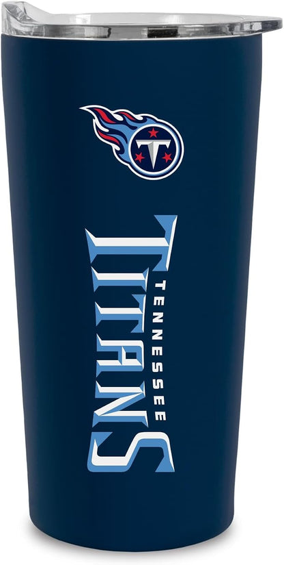 Rico Industries NFL Football Soft Touch, Easy Grip Tumbler