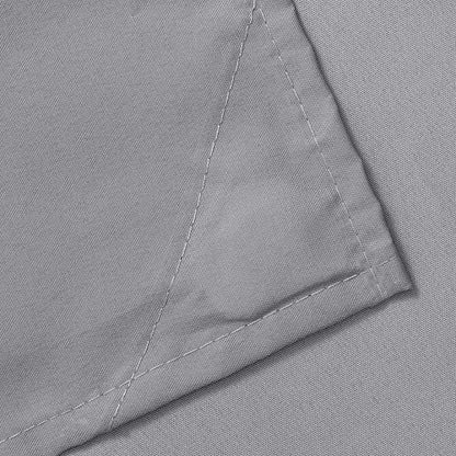 N&Y HOME Fabric Shower Curtain or Liner Extra Long 72 x 84 Inches, Gray