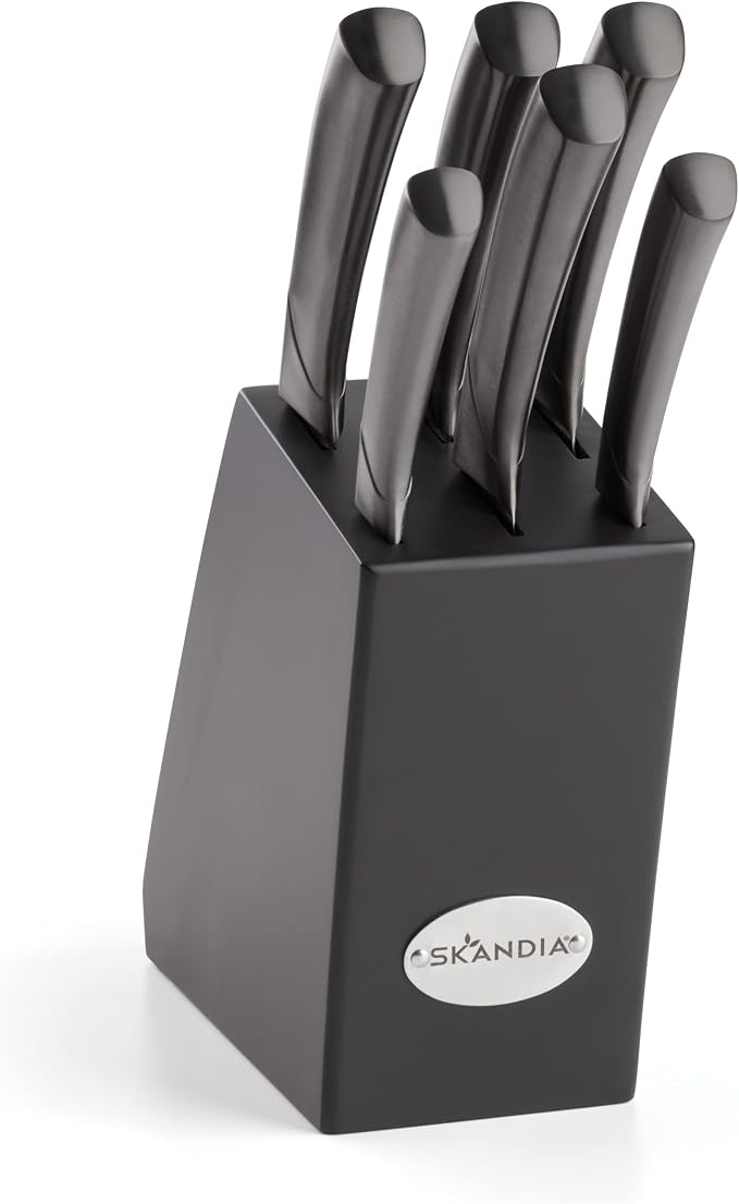 Skandia Beck 7 Piece Knife Block Set