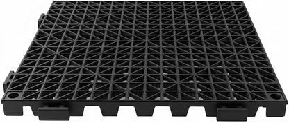 Tioncy 1 Pcs Bar Countertop Supplies Interlocking Mats 12 x 12 Inch Black Shelf Liners Bar Drying Coffee Non Slip Spills Mats for Bartending Home Cocktail Bars Restaurants