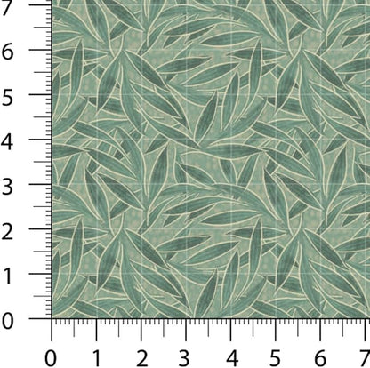 Tropical Patchwork Fabric Panel 100x155 cm – 100% Cotton Satin, 6 Coordinated Botanical & Bird Prints on One Continuous Sheet (Wild Tropics, 6pcs 50x50cm)