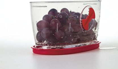 PrepSolutions Berry Keeper, Red – Freshness-Enhancing Storage for Berries and Small Fruits