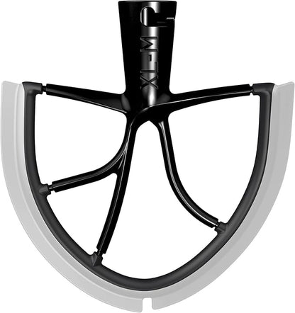 New Metro Design Beater Paddle Replacement Blade, Fits 5-Plus, 6, 7 & 8-Qt Bowl-Lift stand mixers, XL-MAX-Gray, Gray