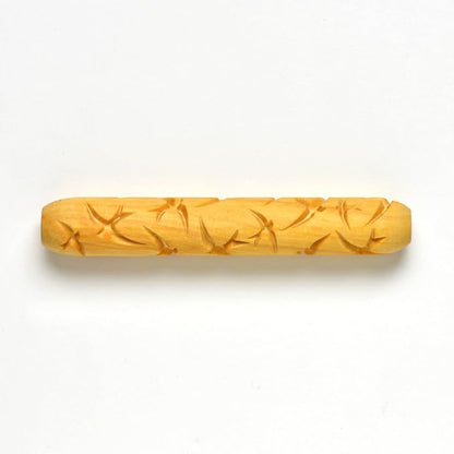 MKM Pottery Tools Wood Hand Rollers for Clay (HR-45 Swooping Swallows)