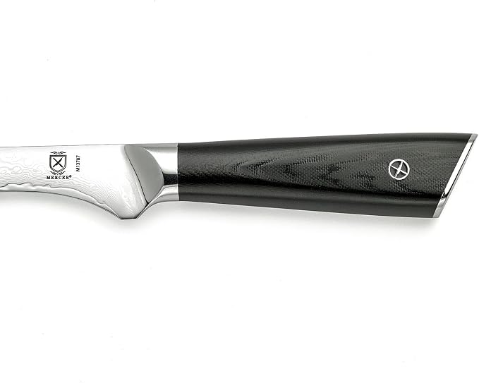Mercer Culinary M13787 Premium Grade Super Steel, 6-Inch Boning Knife, G10 Handle