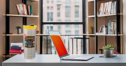 Travel Coffee Mug - 16 Oz. Stainless Steel Insulated Coffee Mug, Leak Proof Tumbler w/Dishwasher Safe Lid, Double Wall Travel Coffee Cup, Reusable Insulated Tumbler for Hot & Cold Beverages…