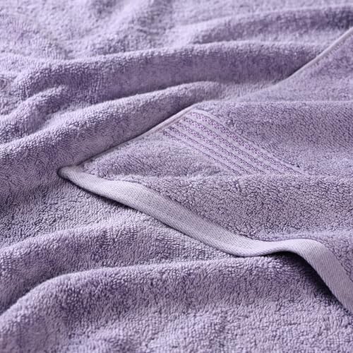 Superior Egyptian Cotton 10-Piece Face Towel Set , Small Towels For Facial, Spa, Quick Dry, Absorbent Towels, Bathroom Accessories, Guest Bath, Home Essentials, Washcloth, Airbnb, Royal Purple