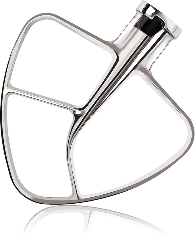 K45B Stainless Steel Flat Beater For Kitchenaid 4-5 Quart Tilt Head Paddle attachment KitchenAid MixerAttachment