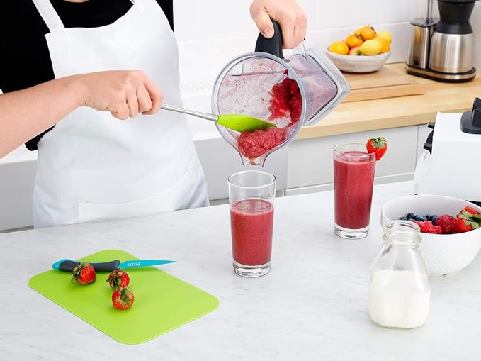 Tovolo, Jar Scraper Flex Core Stainless Steel Charcoal