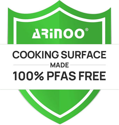 Air Fryer Pro 8 Qt, 8-in-1 Air Fryer with Viewing Window, 360° Rapid Air, 1500W, 80% Less Oil, Nonstick Dishwasher-Safe Basket, PFAS & Teflon-Free, 180°F-400°F, Recipe Book, Black