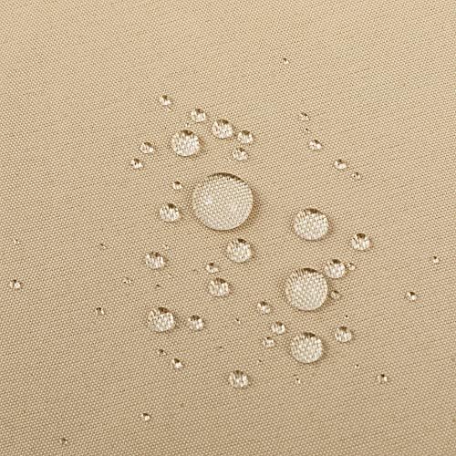 ALYVIA SPRING 72x74 Long Waterproof Fabric Shower Curtain or Liner Khaki