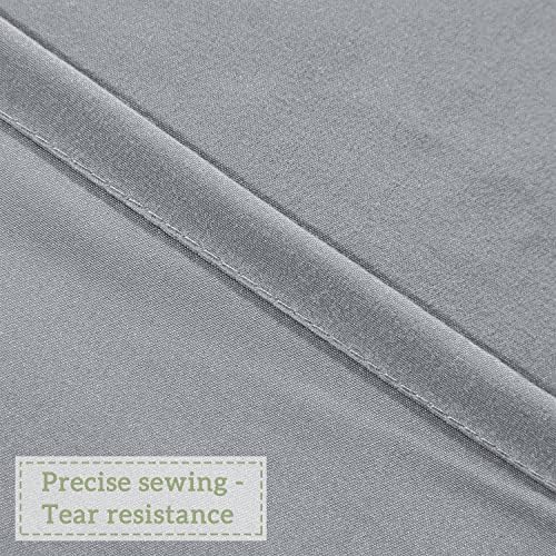 Homechoice Decor Victorian Ruffle Shower Curtain, 72" W x 72" H, Gray
