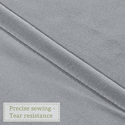Homechoice Decor Victorian Ruffle Shower Curtain, 72" W x 72" H, Gray