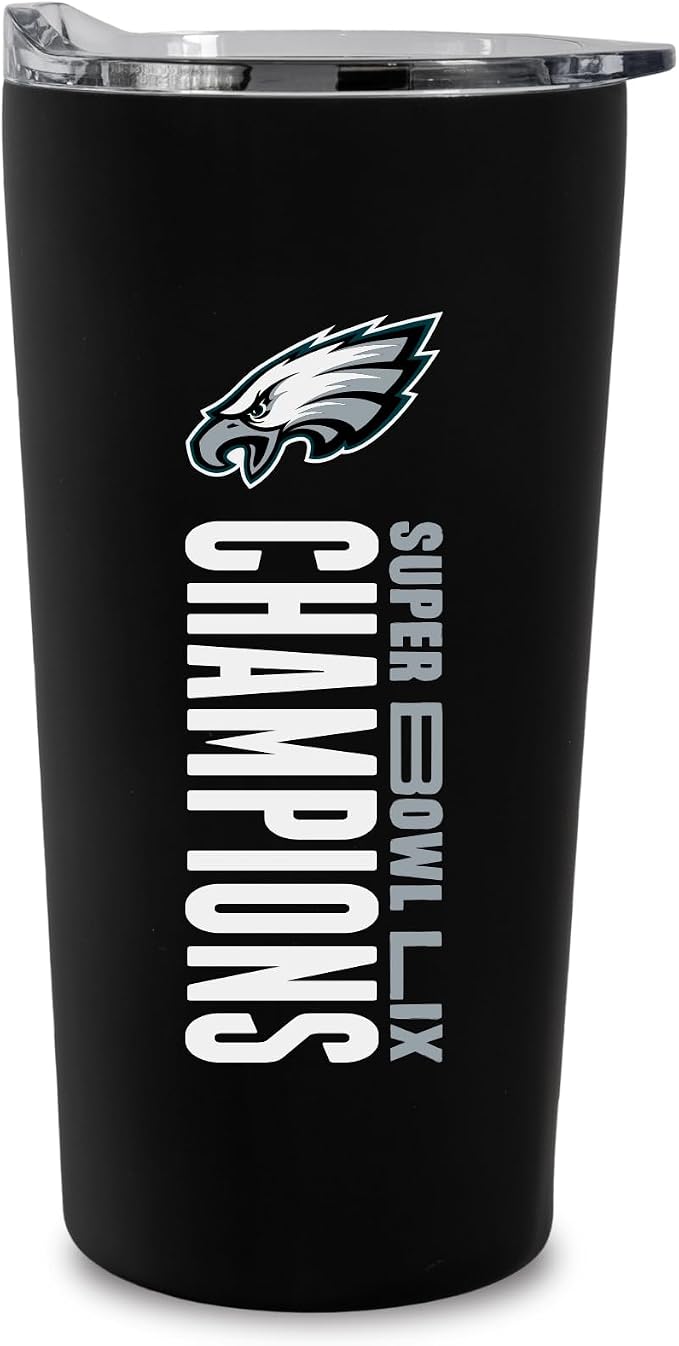 Rico Industries NFL Football Soft Touch, Easy Grip Tumbler