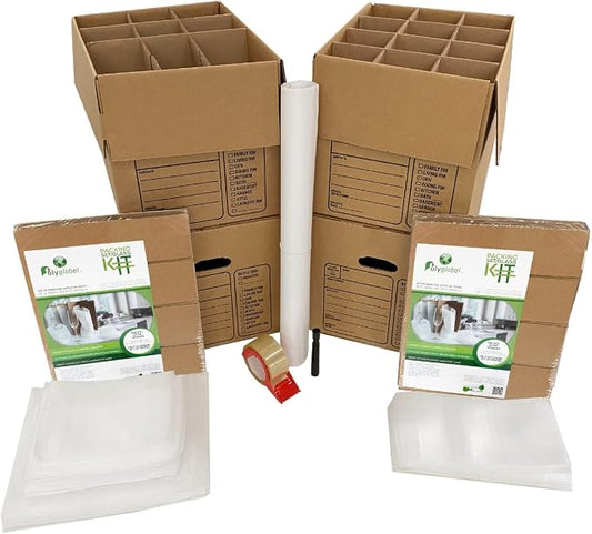 UBOXES Kitchen Moving Box Kit # 1 Moving Boxes & Moving Supplies