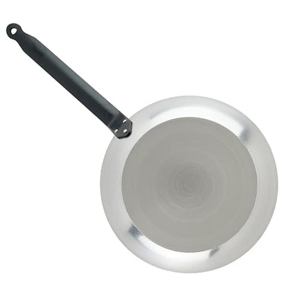 Winco 10-3/8" French Style Fry Pan, Polished Carbon Steel (Spain)