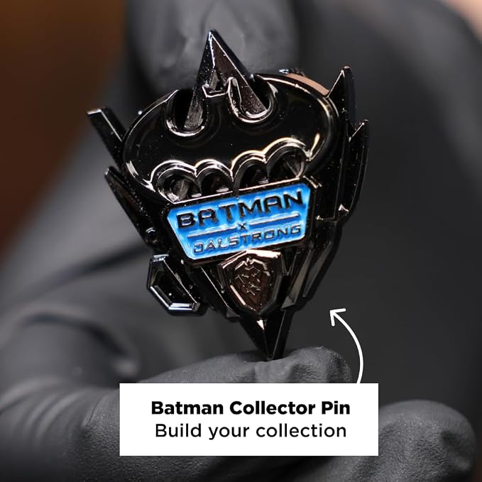 Dalstrong Kitchen Scissors - BATMAN™ Edition - Shadow Black Edition - Heavy-Duty 3CR13 Stainless Steel - Black Titanium Coating - ABS & TPR Handles Shears - Detachable DC Artwork Blade - Collectible