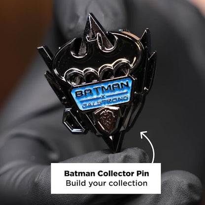 Dalstrong Kitchen Scissors - BATMAN™ Edition - Shadow Black Edition - Heavy-Duty 3CR13 Stainless Steel - Black Titanium Coating - ABS & TPR Handles Shears - Detachable DC Artwork Blade - Collectible
