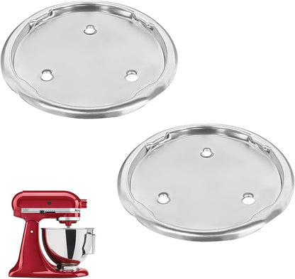 Showingo W10191926 Mixer Bowl Screw Cap Replacement for Whirlpool KitchenAid Kenmore Mixer Base Plate Replacement Part 4163032 WPW10191926 AP6016640 4161126 4161127 4161128 4161158(2 Packs）