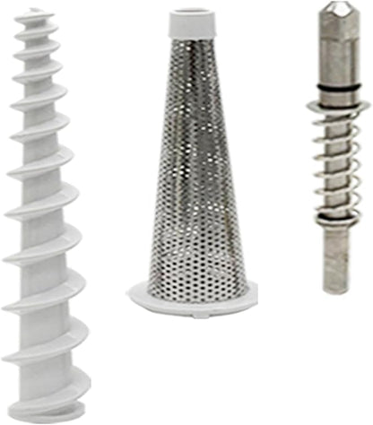 Replacement Food Meat Grinder Attachment with Sausage Stuffer Kit and Food Tray,Fruit and Vegetable Strainer,Compatible with all KitchenAid Artisan Series Tilt Head and Bowl-Lift Stand Mixer