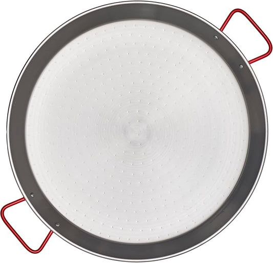 Garcima 18-inch Carbon Steel Paella Pan, 46cm