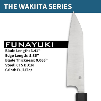 Spyderco Murray Carter Premium Kitchen Knives - Highly Refined Signature Japanese Knives for Culinary Professionals