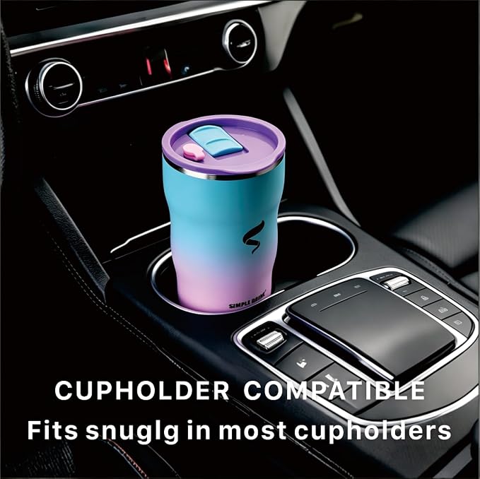 30 oz Stainless Steel Insulated Tumbler with Straw and Lid, Double Wall Vacuum Travel Cup, Spill Resistant, Fits Most Cup Holders, for Water, Iced Coffee and Hot Drinks, Mermaid Dream