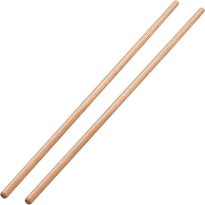 Gisafai 2 Pack Thin Rolling Pins Extra Long 3/4-inch Diameter Wooden Baking Dough Rolling Pins 23.62 In/ 60 cm Long Handmade for Large Baking, Tortilla, Bread, Nut Tart, Pizza