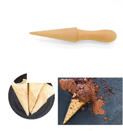 Cone Roller, Waffle Cone Shaper Pizzelle Roller, Pizzelle Cone Roller, Ice Cream Cone Mold for Dessert Cooking Decorating Baking Accessories