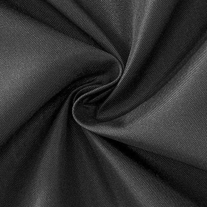 N&Y HOME Fabric Shower Curtain or Liner with Magnets, Graphite Gray