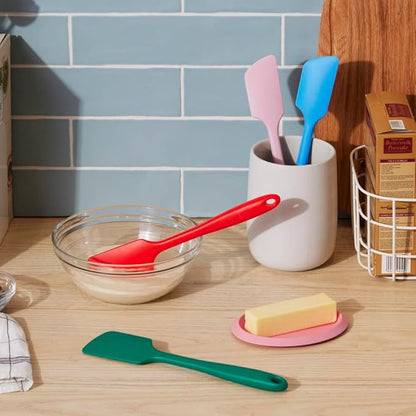 GIR: Get It Right Silicone Kitchen Spatula - Non-toxic Cooking Utensils for Nonstick Cookware, Cooking and Baking, Ultimate - 11IN - Red