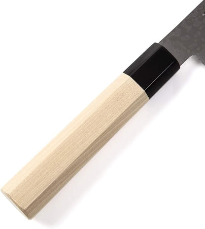Japanese Chef Knife Damascus ZA18 69 Layer Octagonal Magnolia Wood Handle, Gyuto 9.5-inch (240mm)