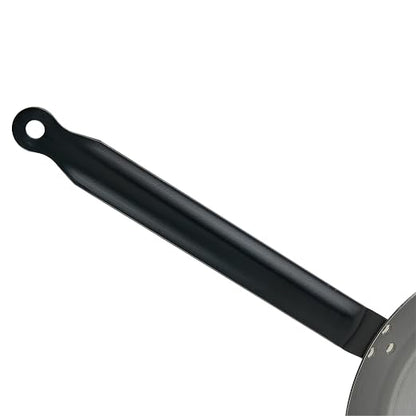 Winco 10-3/8" French Style Fry Pan, Polished Carbon Steel (Spain)