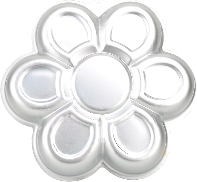 Flower Shaped Cake Pan, Aluminum 3D Flower Cake Mold for Baking Mould Tin Cake Pan