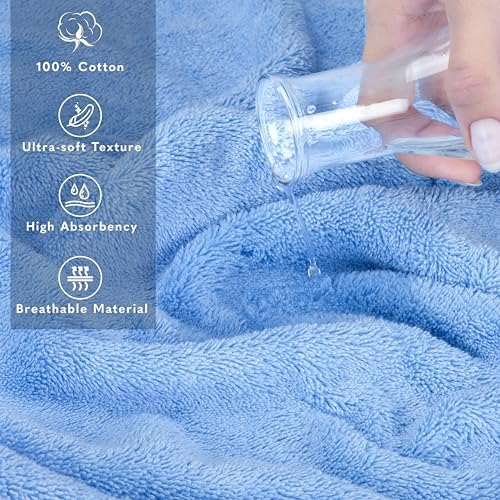 American Soft Linen 100% Cotton Luxury Turkish Towels, 35x70 XL Bath Sheet