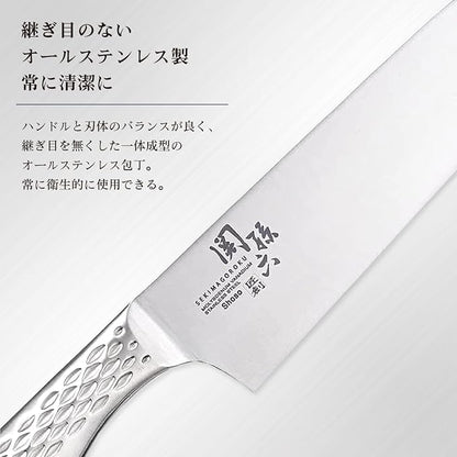 A shell seal Seki Magoroku six kitchen knives (Chef Knife, 240mm)