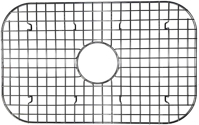 Better Houseware Sink Protectors for Kitchen Sink, Rust-Resistant Scratch-Preventing Stainless Steel Sink Protector Grid, Non-Slip Kitchen Sink Rack for Washing, 23 x 14.4 x 1 Inch