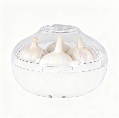 Onion Storage, Avocado Saver Keeper, Reusable Tomato Lemon Holder Storage Container (Garlice Saver)