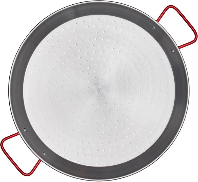 Garcima 15-Inch Carbon Steel Paella Pan, 38cm