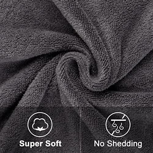 Orighty Bath Towels, Soft Feel Bath Towel, 4 Pack (27'' x 54'')