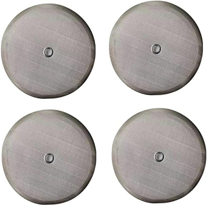 4 Pack French Press Filters 4.5 inch Replacement Screen 50 Oz/12 cups | Screen Replacement Filter