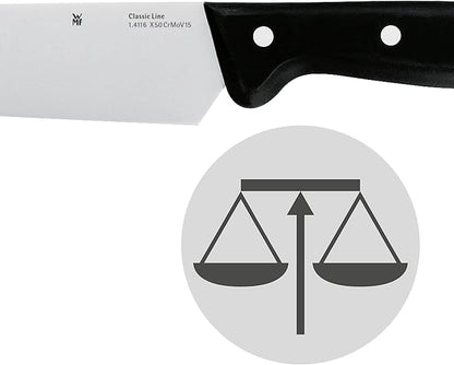 WMF Chinese Chef's Knife Classic Line Length 31.5 cm Blade Length 18.5 cm Spezialklingenstahl Plastic Handle